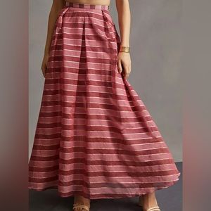 Eva Franco Striped Ball Skirt